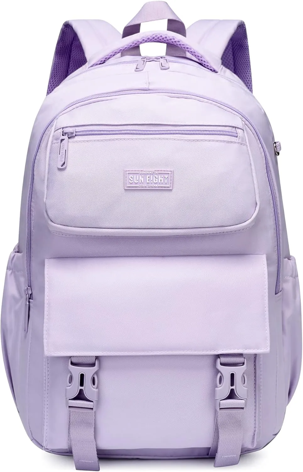35L Lightweight Waterproof School Backpack for Kids, Teens-Durable Travel Daypack for Boys & Girls Ages 6-18  with Padded Adjustable Straps Comfortable Design (Purple)