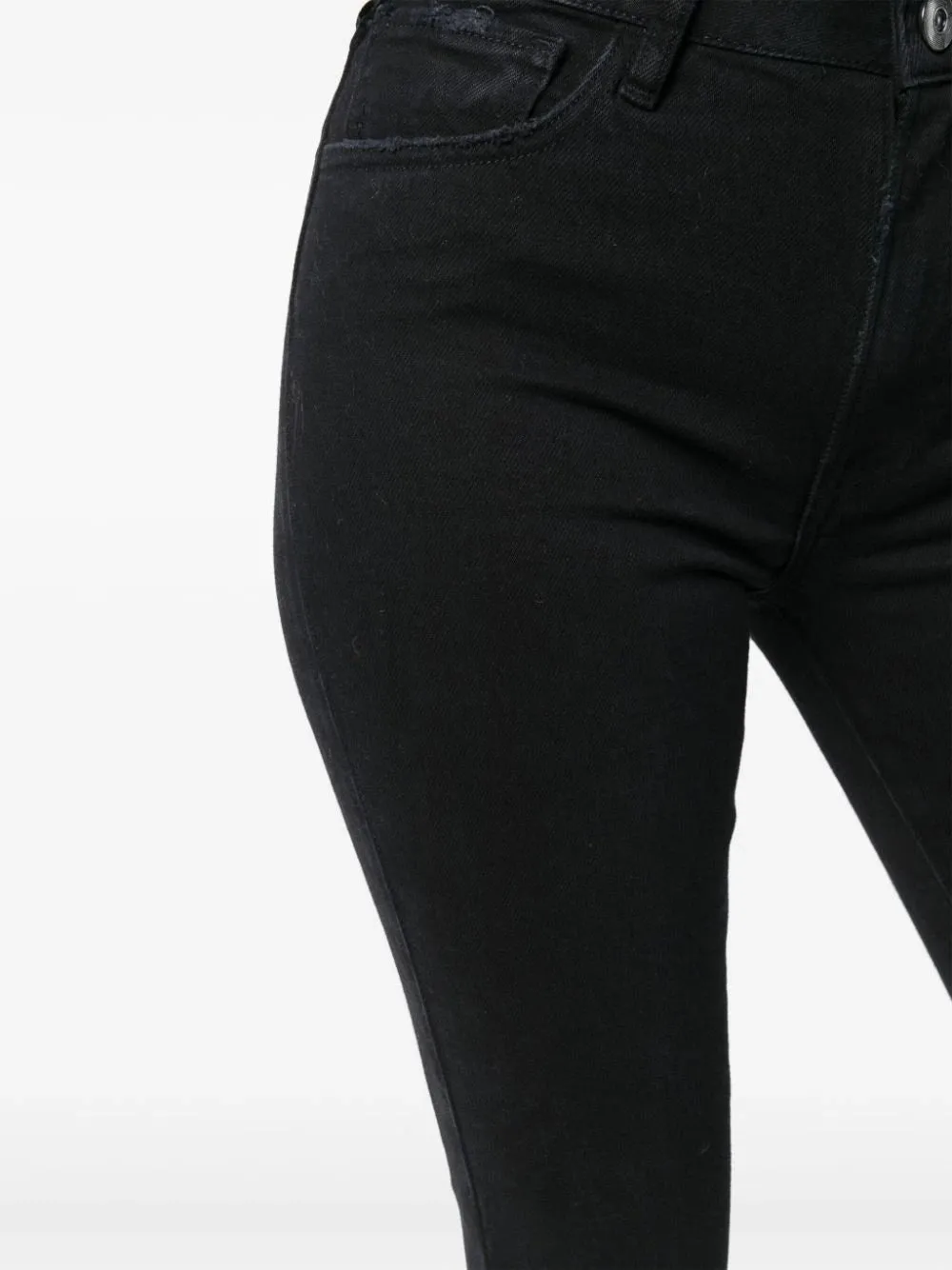 3x1 Denim Farrah Bootcut Flare Leg Jeans in Black