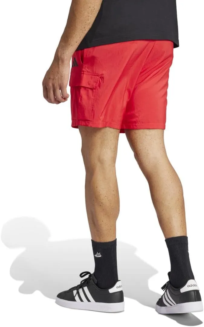 adidas Men's Essentials Small Logo Cargo Chelsea Shorts