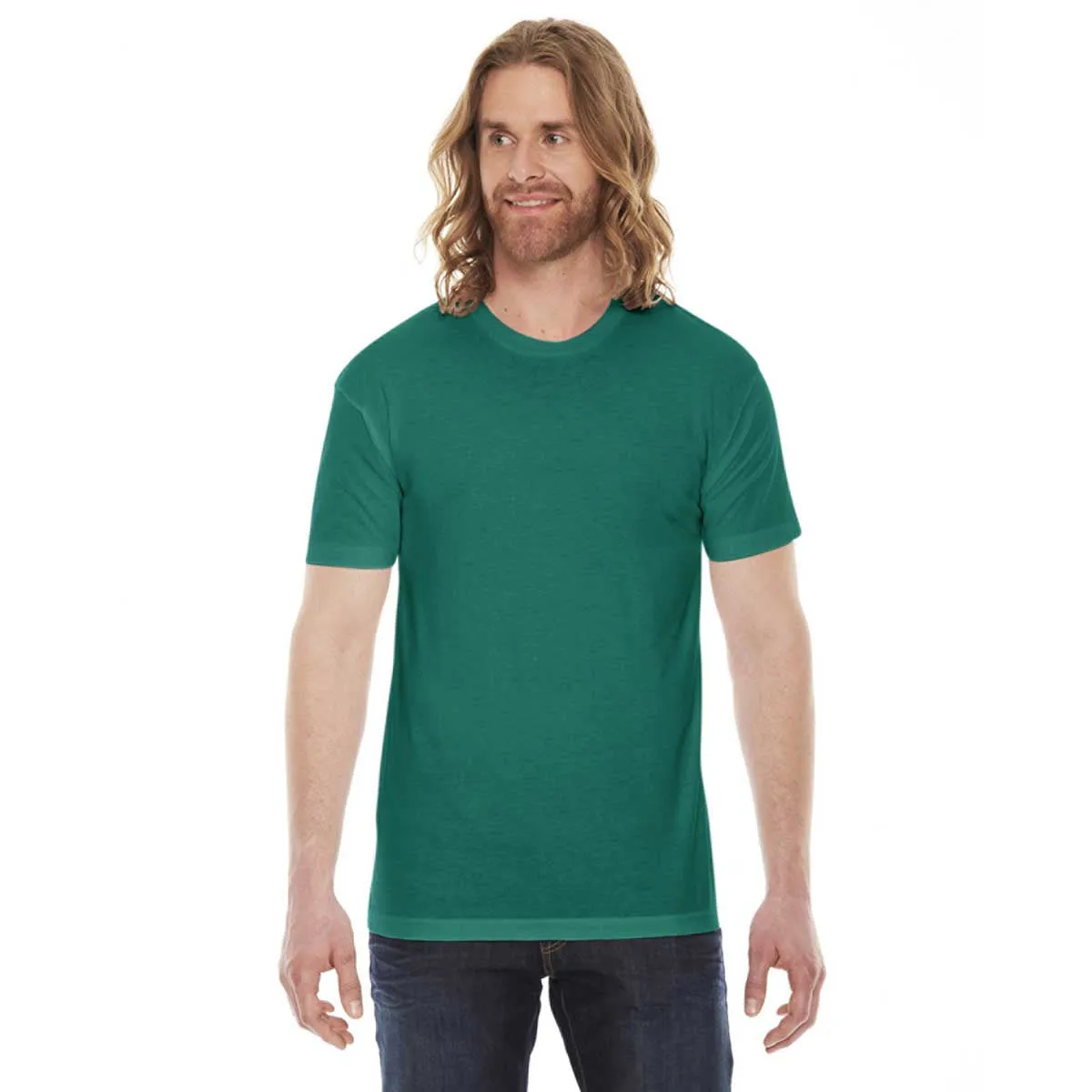 American Apparel Unisex Evergreen 50/50 Short Sleeve Tee