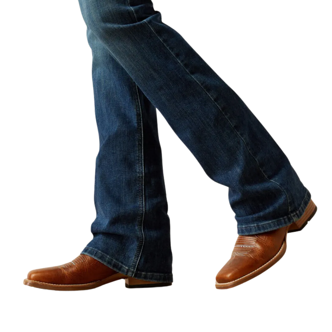 Ariat Women's Mid Rise Ariana Boot Cut Big Jean