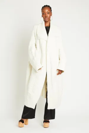   Beryll Anna Cashmere Coat | Snow