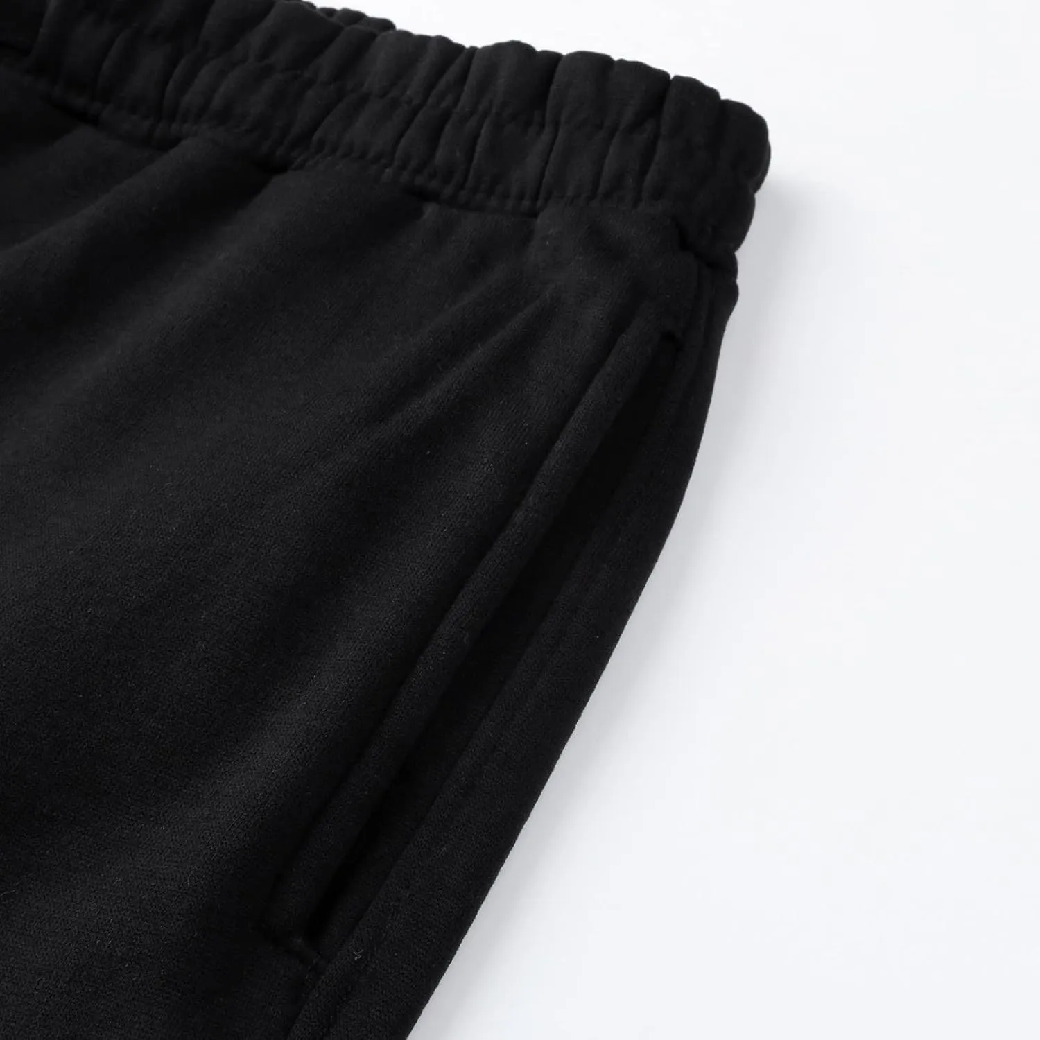 Big and Tall Sweatpants for Men Men's Heavyweight Fleece Cargo Sweatpants Elastic Waist Drawstring Athletic Trousers