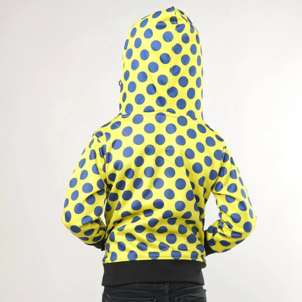 Blue Dots Kids Hoodie