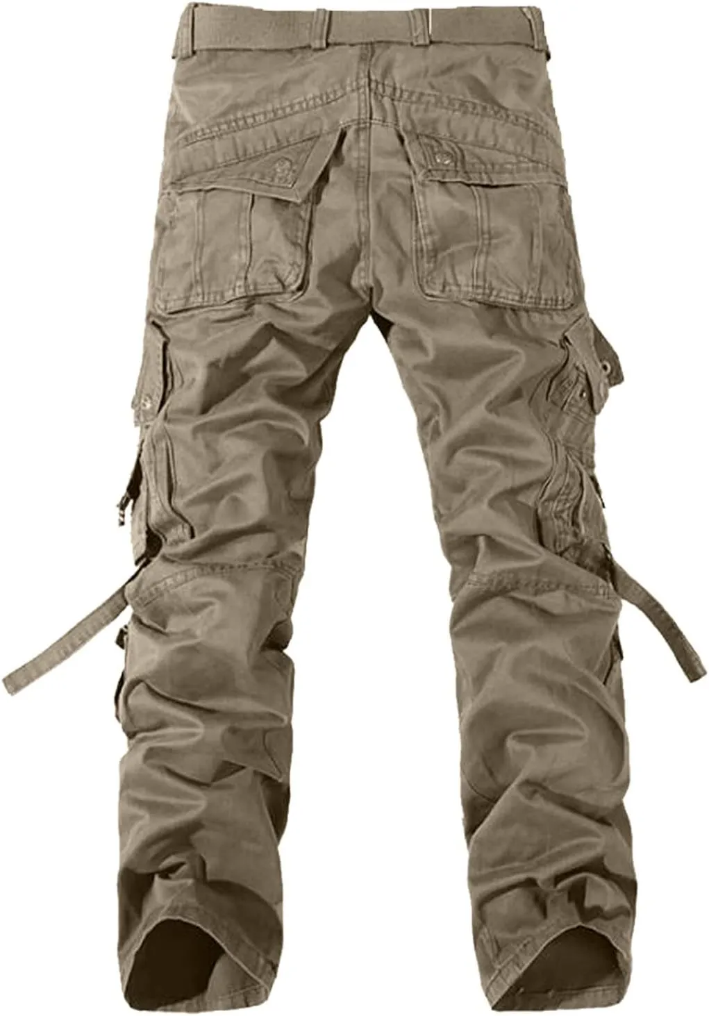 Cargo Pants for Men Big and Tall, with Pockets Men Sport Athletic Outdoor Joggers Pants Lightweight Casual Work Cargo