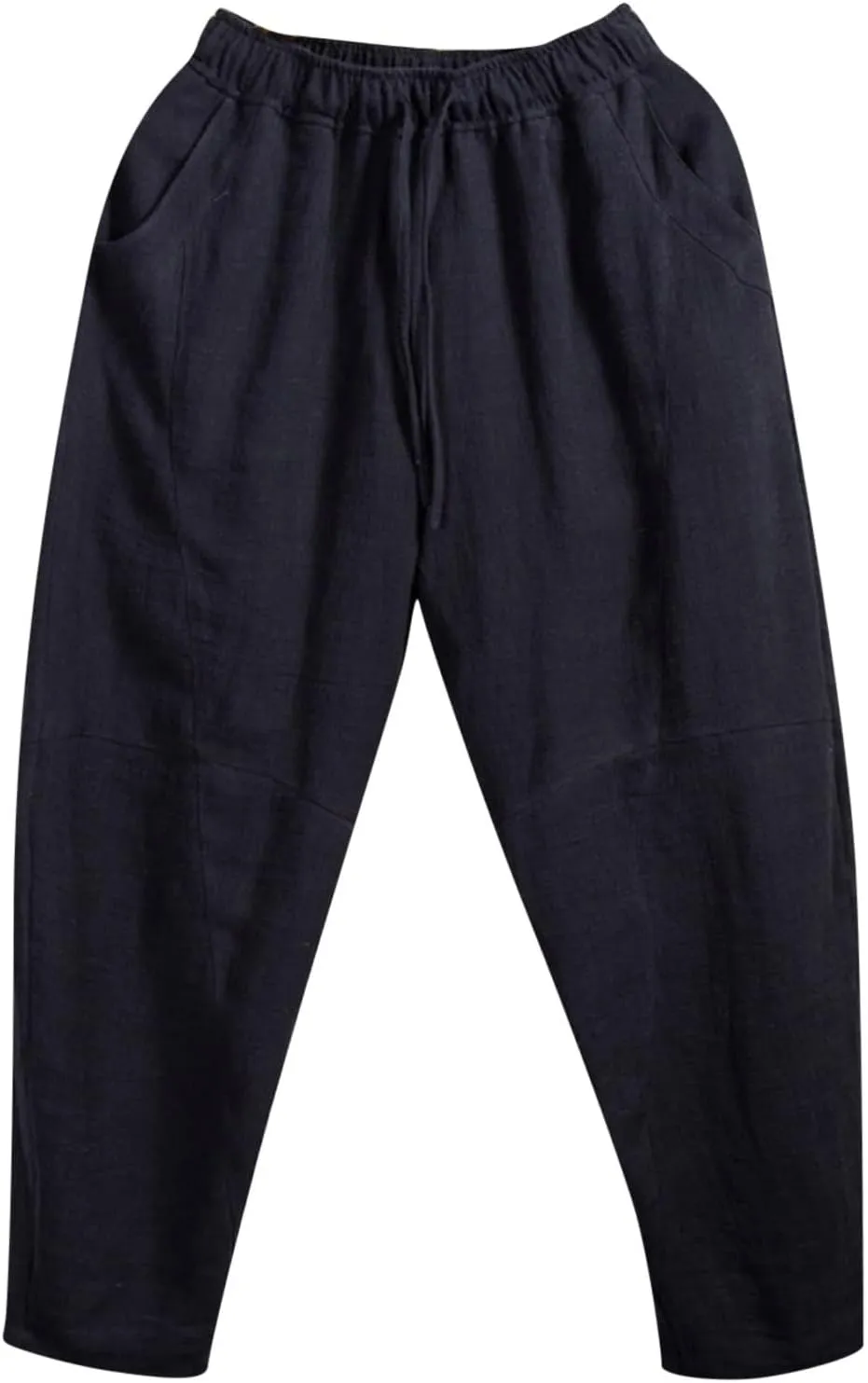 Cargo Pants for Men Relaxed Fit Mens Sweatpants Athletic Workout Casual Jogger Black Long Track Pants with Pockets