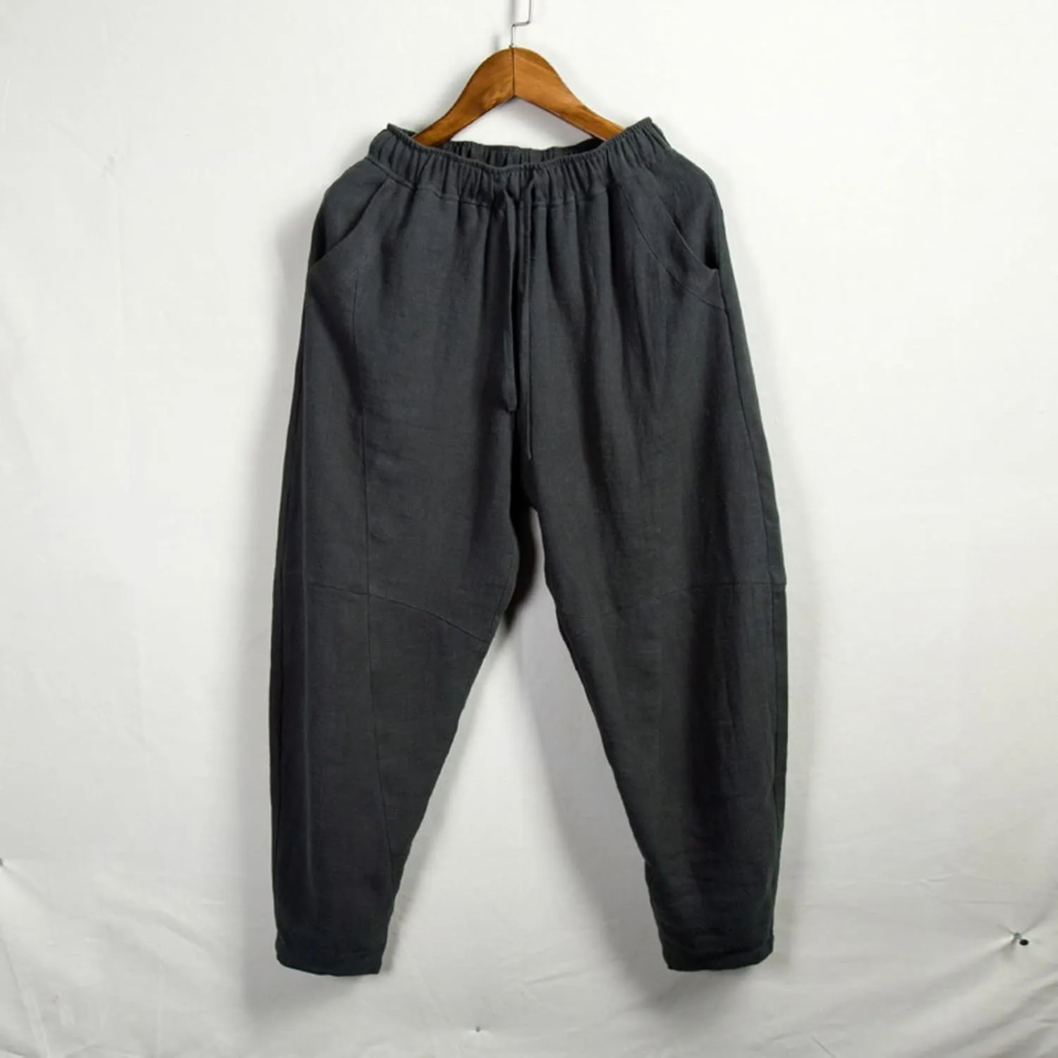 Cargo Pants for Men Relaxed Fit Mens Sweatpants Athletic Workout Casual Jogger Black Long Track Pants with Pockets