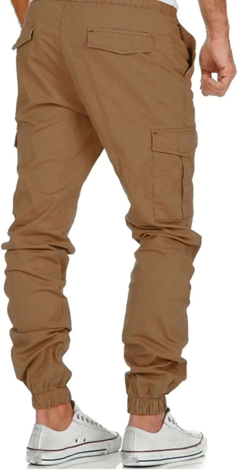 Cargo Trousers for Men Outdoor Joggers Pants Lightweight Casual Work Cargo Pants Cargo Pants for Men Men's Military