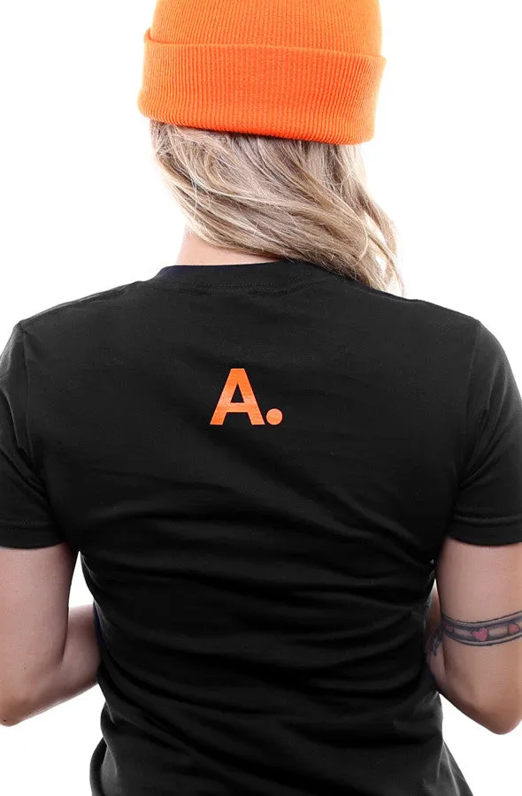 CTA (Women's Black/Orange Tee)