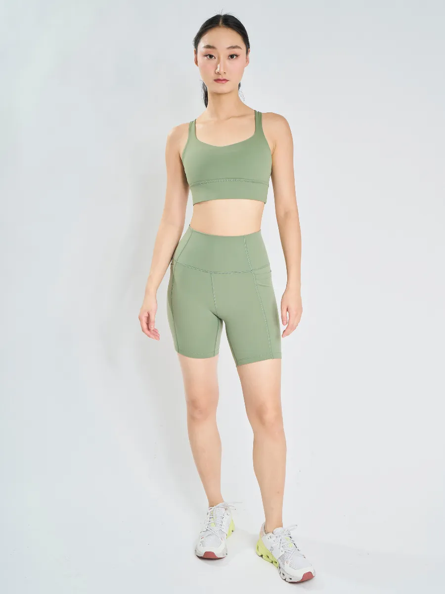 Easy Sprint 6” *Pocket Shorts in Sage Green