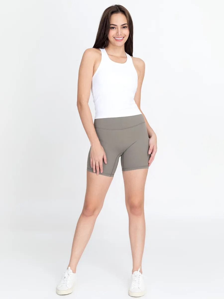 Easy Sprint 6” *Seamless Shorts in Bronze Green