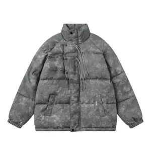 Faire Echo Vintage Button-Up Cotton Coat