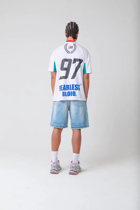 Fearless Blood Denim Short