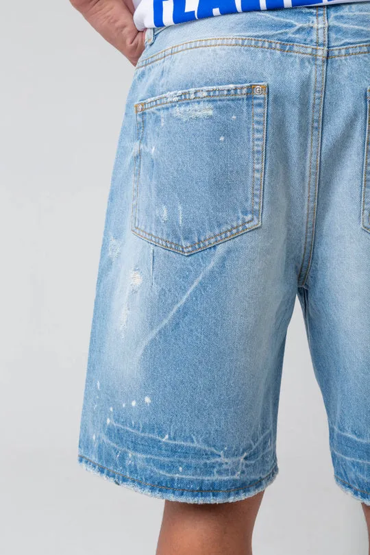 Fearless Blood Denim Short