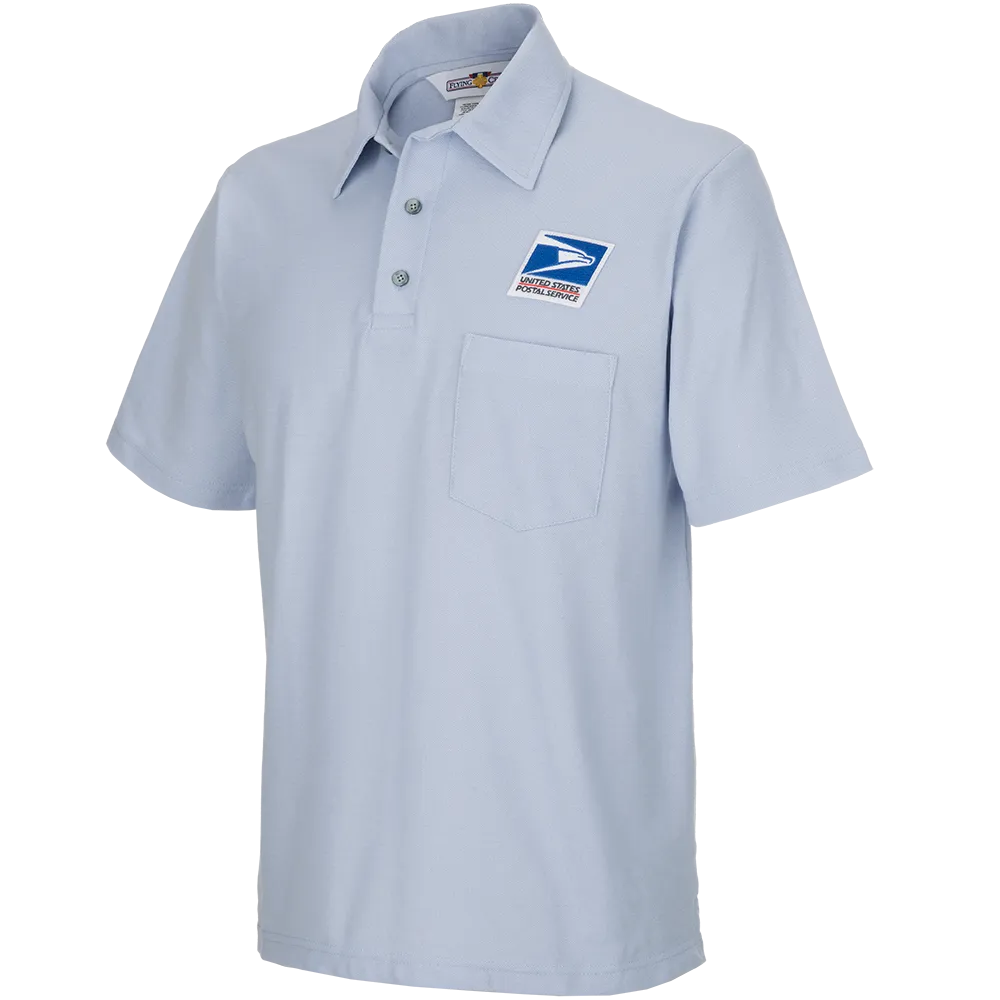 Flying Cross Men's Letter Carrier Knit Postal Polo Shirts