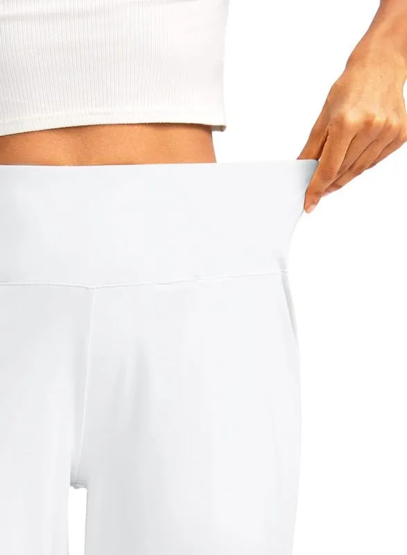 G Gradual Women's 12" Bermuda Long Shorts with Pockets High Waisted Stretch Knee Length Shorts for Women Summer Walking