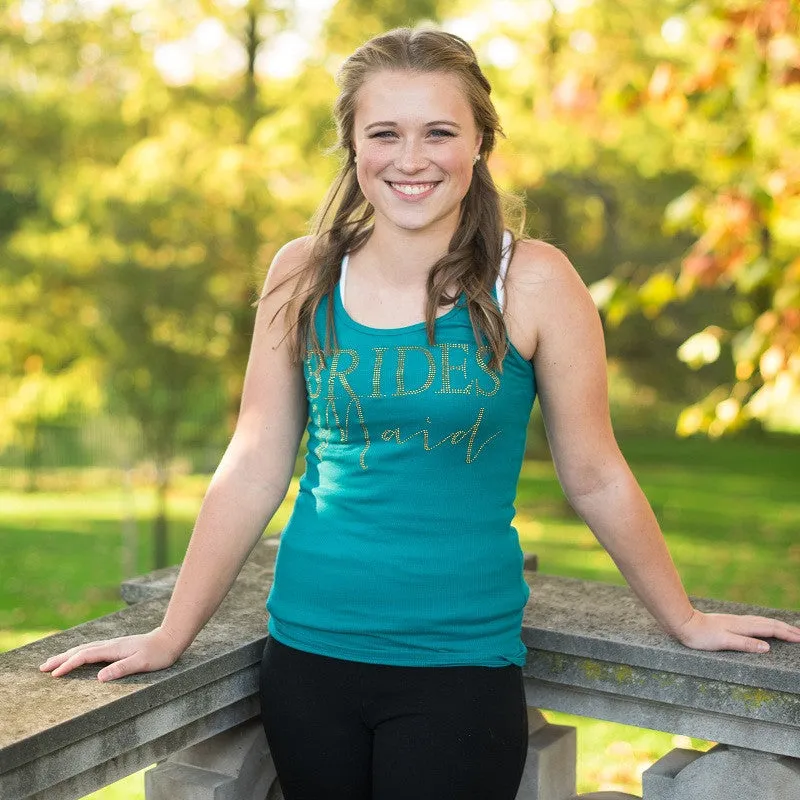 Gold Bridesmaid Shirts