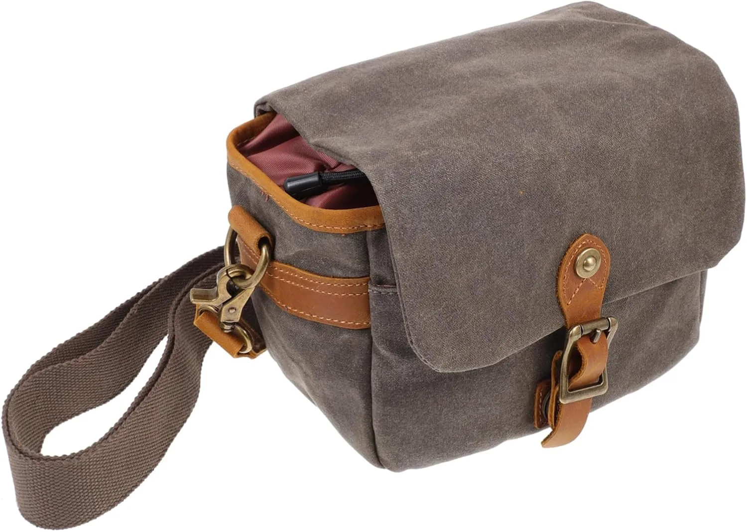 jojofuny Camera Bag Sling Large Capacity Camera Case for Dslr Accessory Storage Bag Comfortable Shoulder Strap