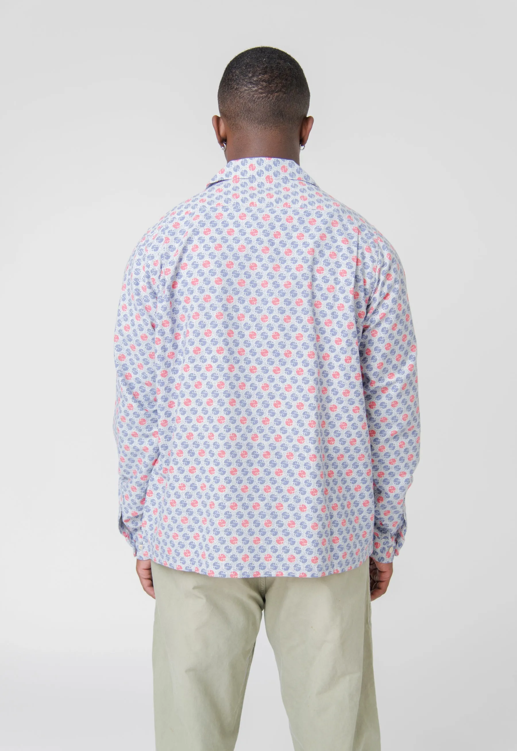 Khadi Boomer Shirt Navy