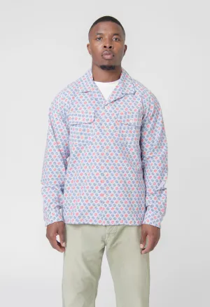 Khadi Boomer Shirt Navy
