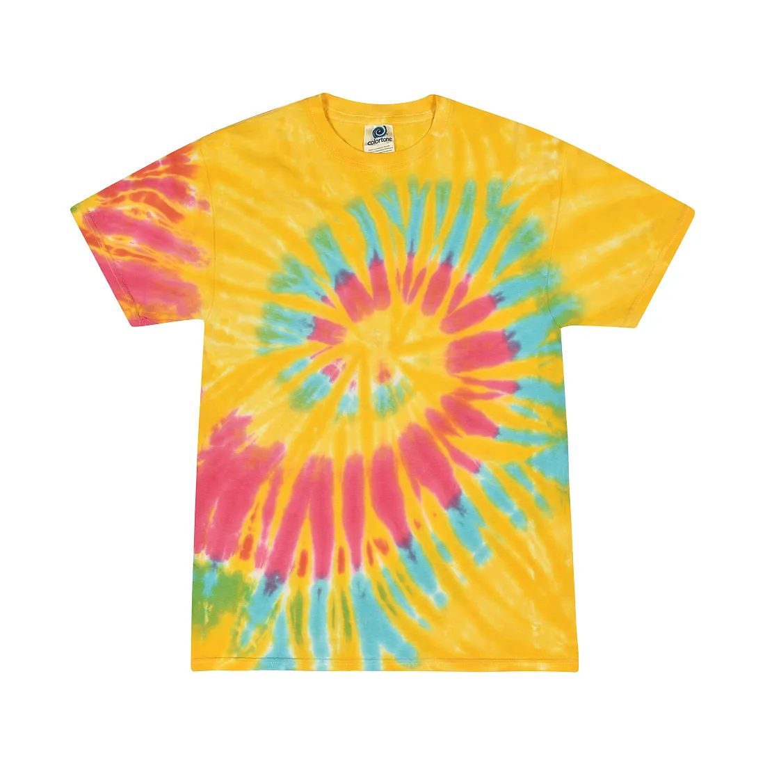 Krazy Tees Tie Dye T-Shirt - Teen Unisex Tie Dye T-Shirts