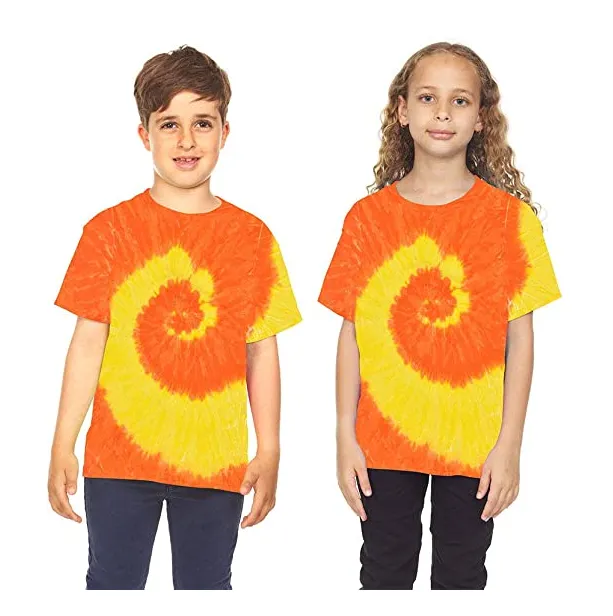 Krazy Tees Tie Dye T-Shirt - Teen Unisex Tie Dye T-Shirts