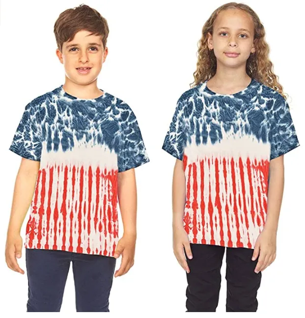Krazy Tees Tie Dye T-Shirt - Teen Unisex Tie Dye T-Shirts