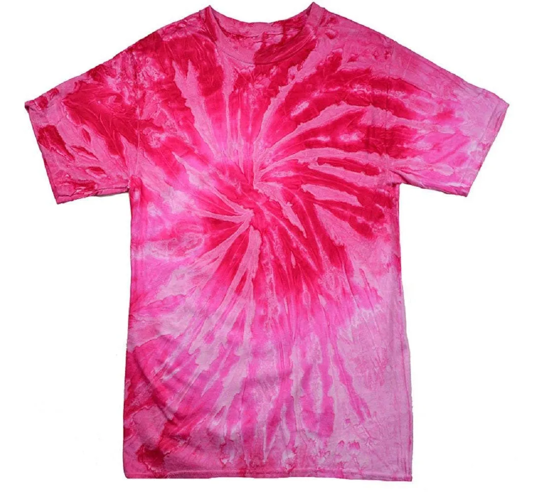 Krazy Tees Tie Dye T-Shirt - Teen Unisex Tie Dye T-Shirts