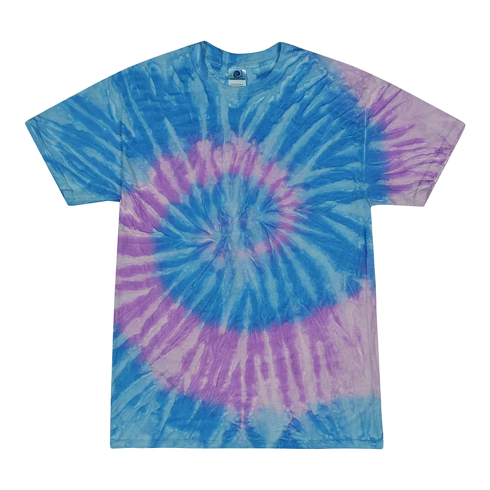Krazy Tees Tie Dye T-Shirt - Teen Unisex Tie Dye T-Shirts