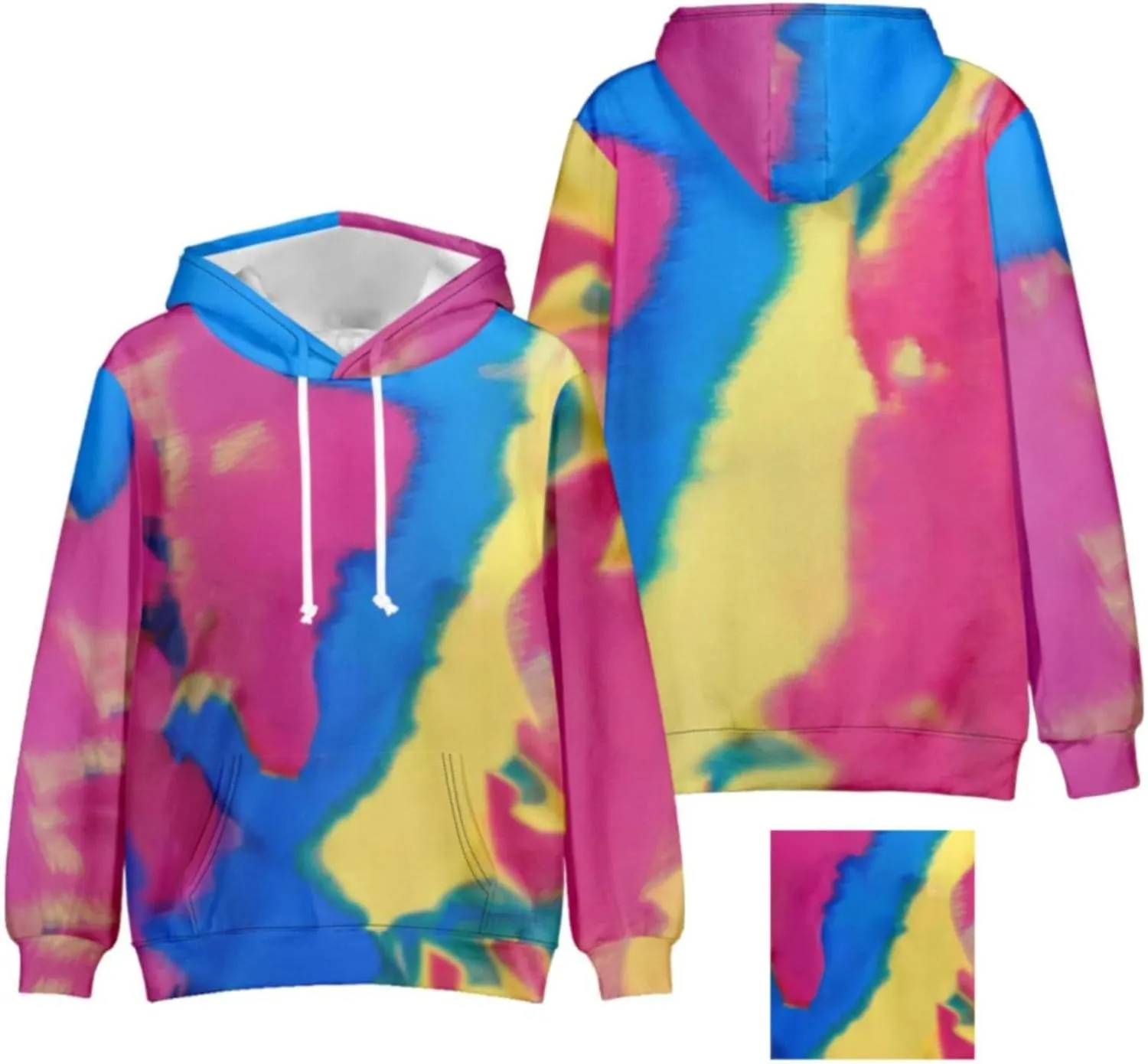 LCMTWX Hoodies for Men Winter Fashion Coat Jacket Casual Stitching Hooded Zipper Sweater Coat Loose Warm Sports Hooded