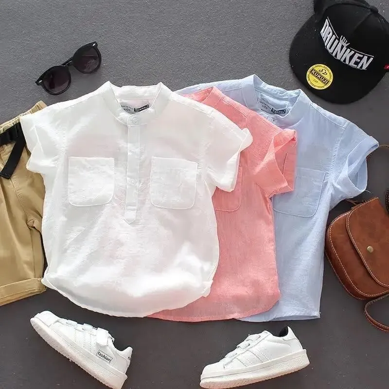 Linen Shirts For Boys