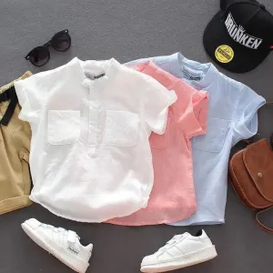 Linen Shirts For Boys