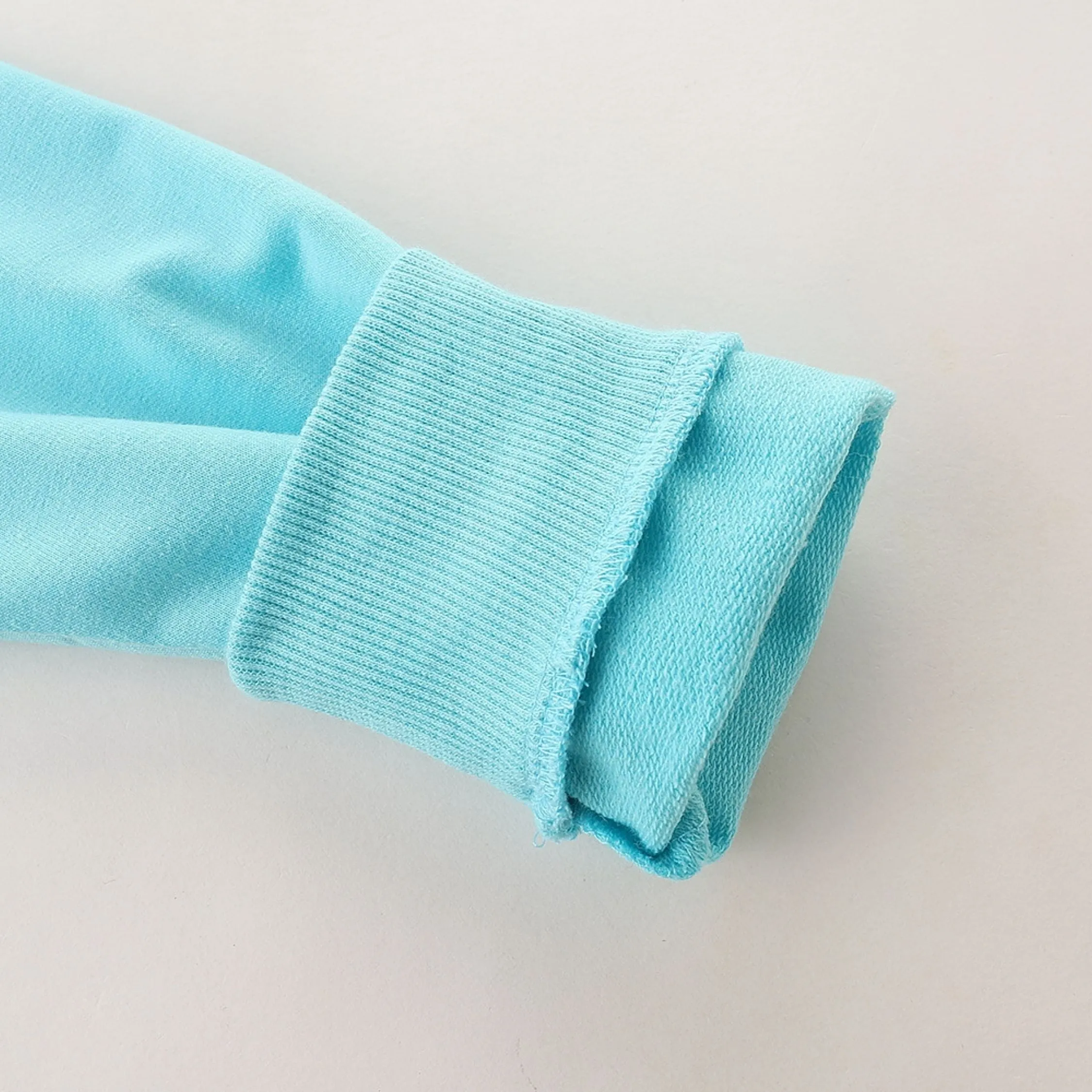 Little Unicorn Round Neck Sweat Shirt for Girls   (Teal)