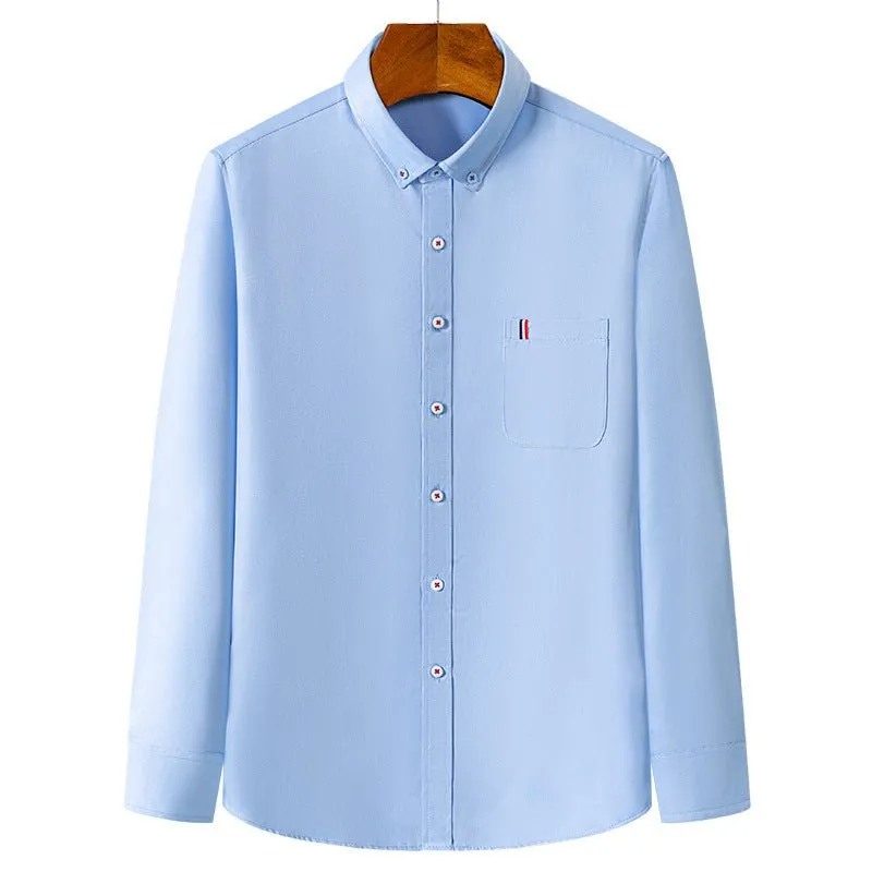 Men's Casual Shirt Fashion Business Dress Shirts