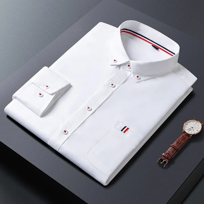 Men's Casual Shirt Fashion Business Dress Shirts