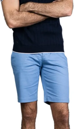 Mens Cotton Slim Fit Shorts Casual Above Knee Daily Chino