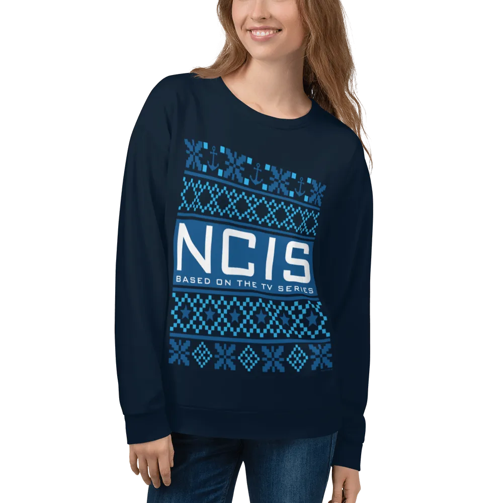 NCIS Holiday Adult All-Over Print Sweatshirt