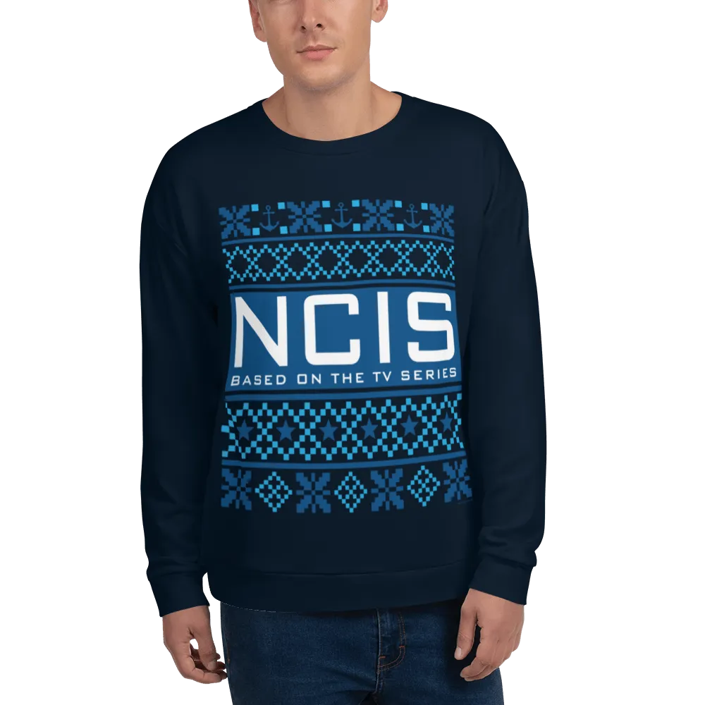 NCIS Holiday Adult All-Over Print Sweatshirt