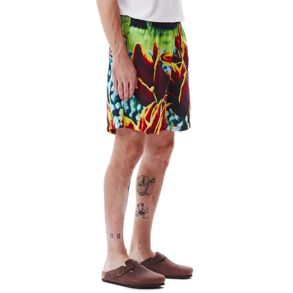OBEY EASY BLOOM SHORTS // ORANGE MULTI