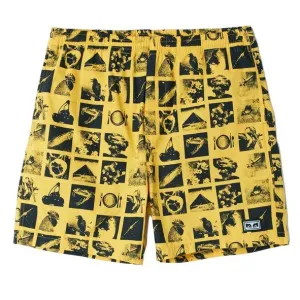 OBEY EASY CHAOS SHORT // ZINE ENERGY YELLOW