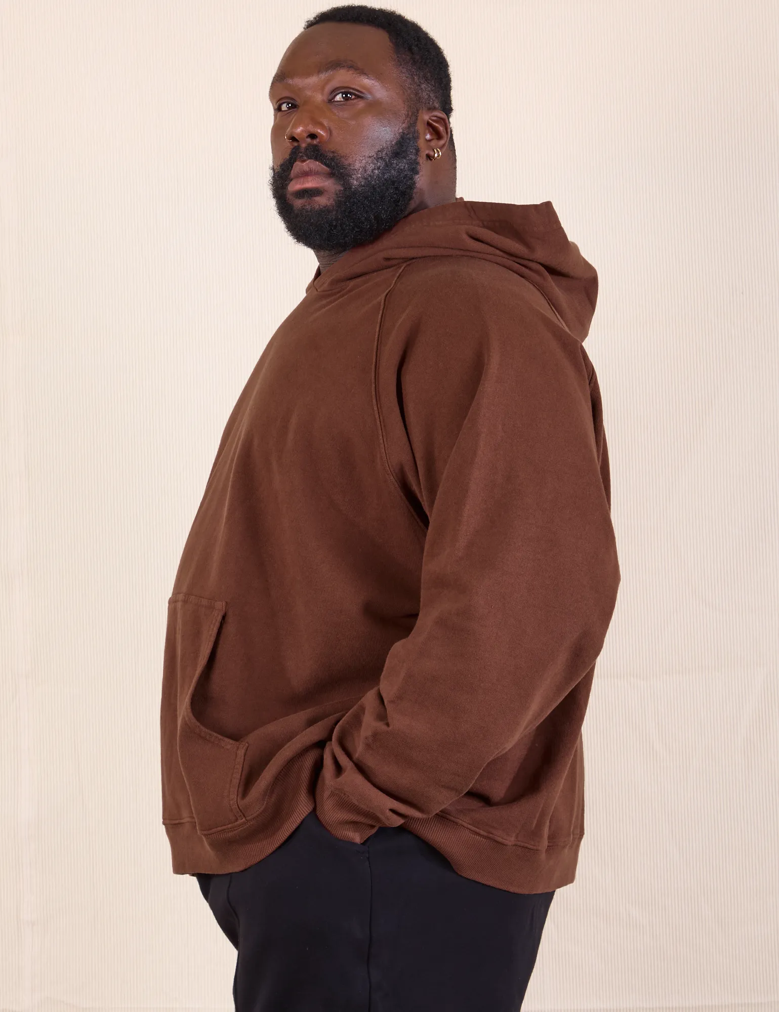 Oversized Hoodie - Fudgesicle Brown