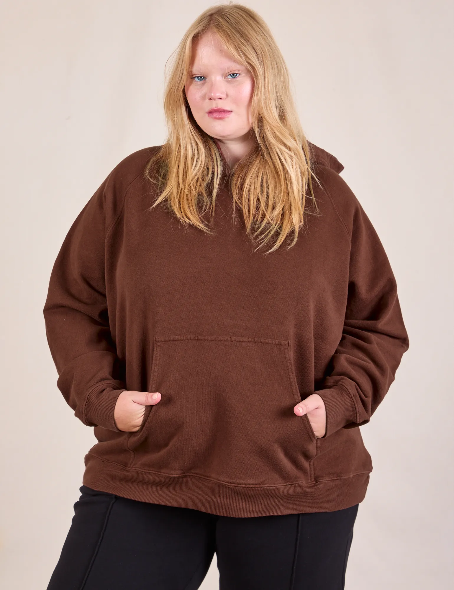 Oversized Hoodie - Fudgesicle Brown
