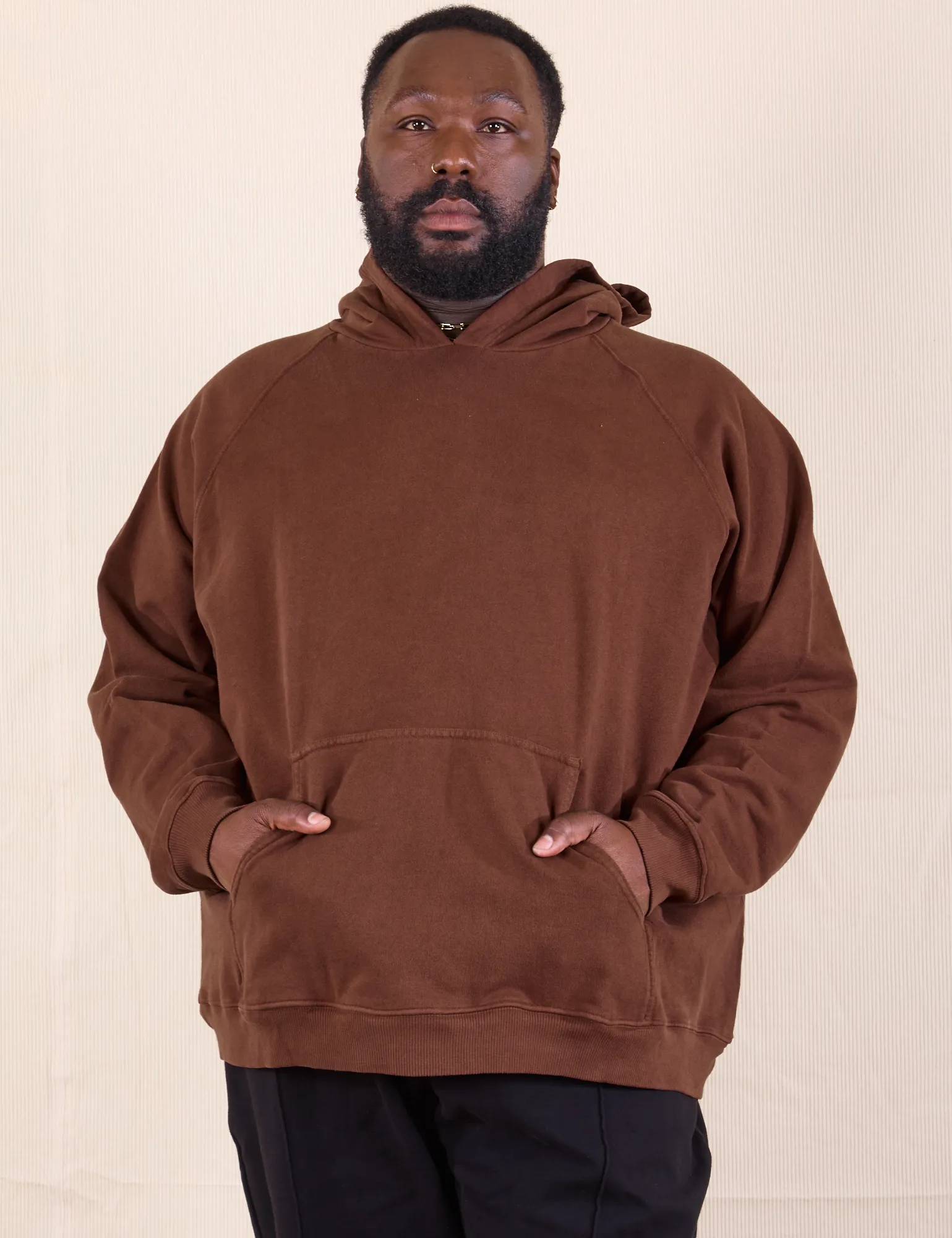 Oversized Hoodie - Fudgesicle Brown