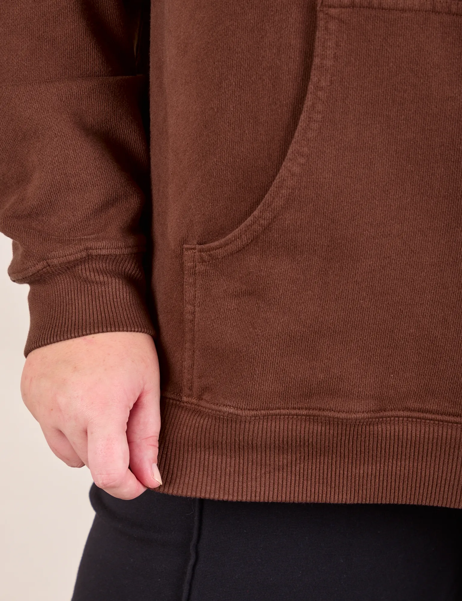 Oversized Hoodie - Fudgesicle Brown