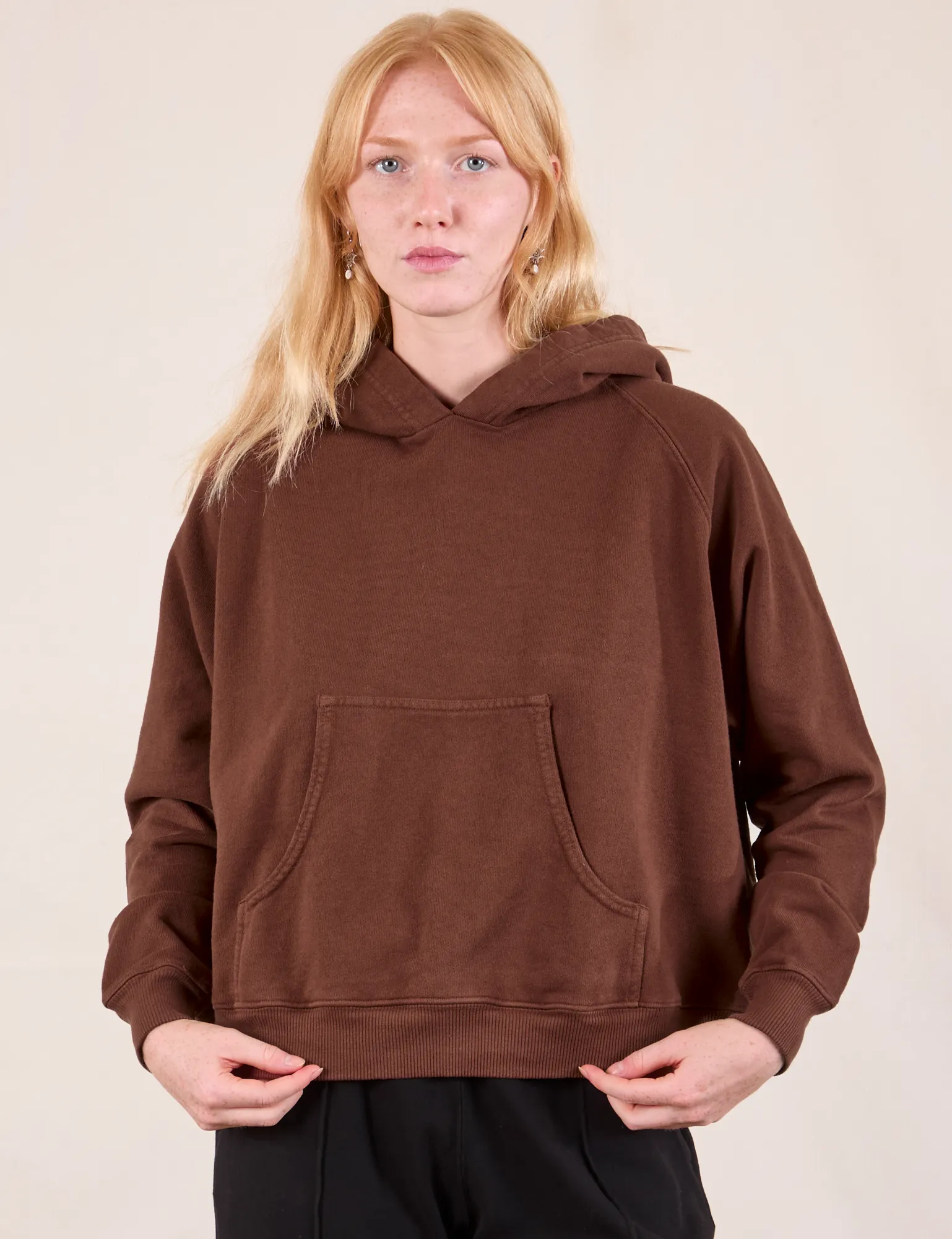 Oversized Hoodie - Fudgesicle Brown