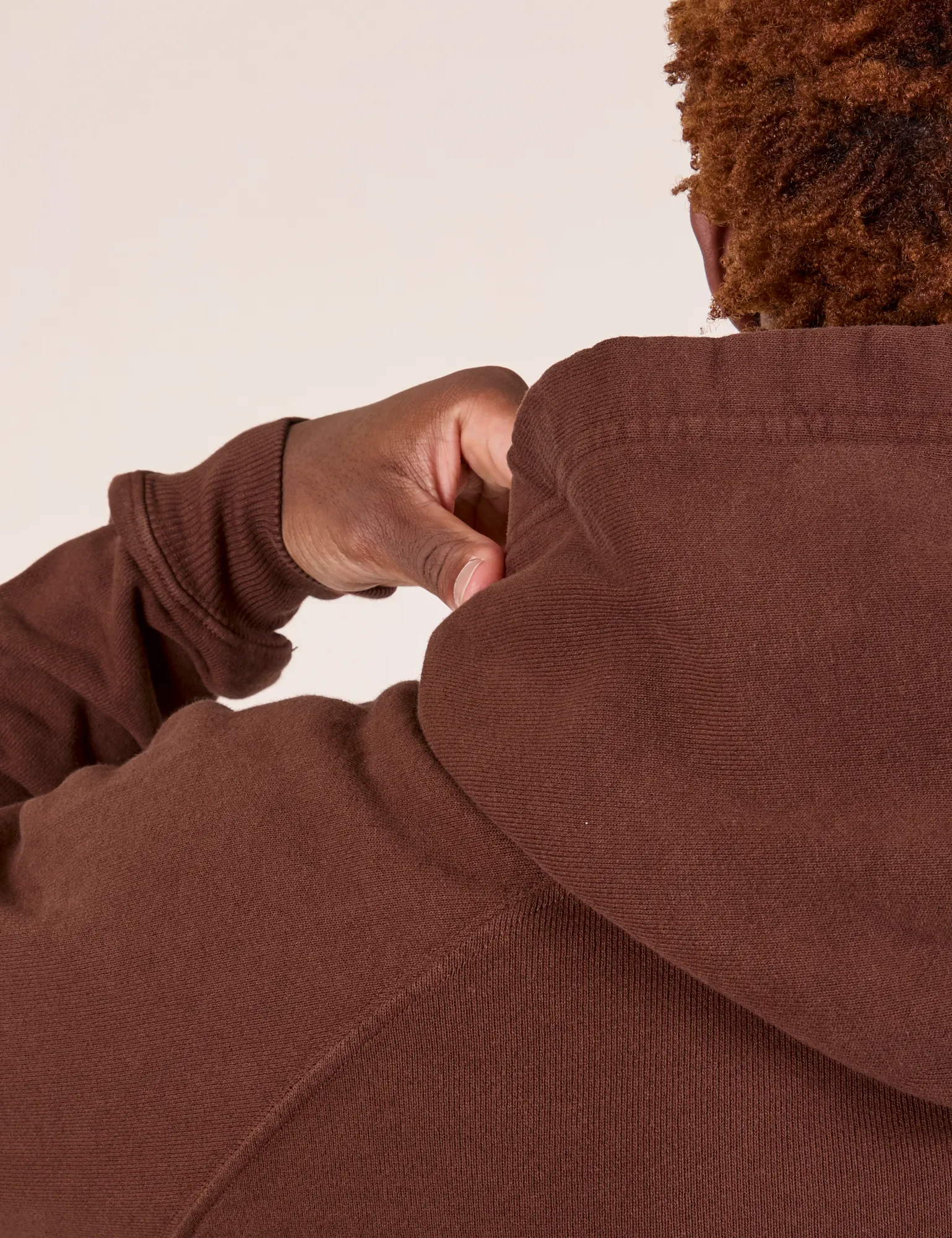 Oversized Hoodie - Fudgesicle Brown