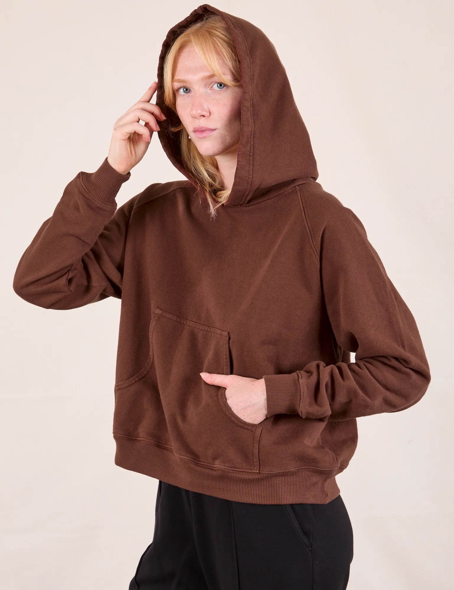 Oversized Hoodie - Fudgesicle Brown