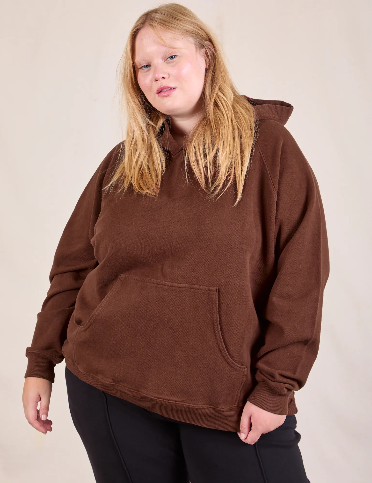 Oversized Hoodie - Fudgesicle Brown