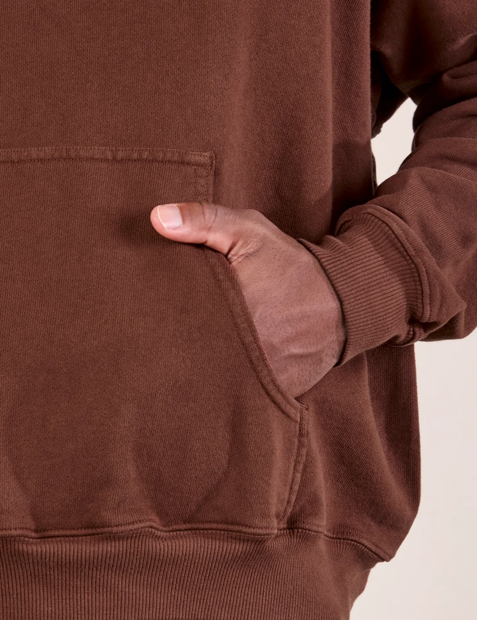 Oversized Hoodie - Fudgesicle Brown