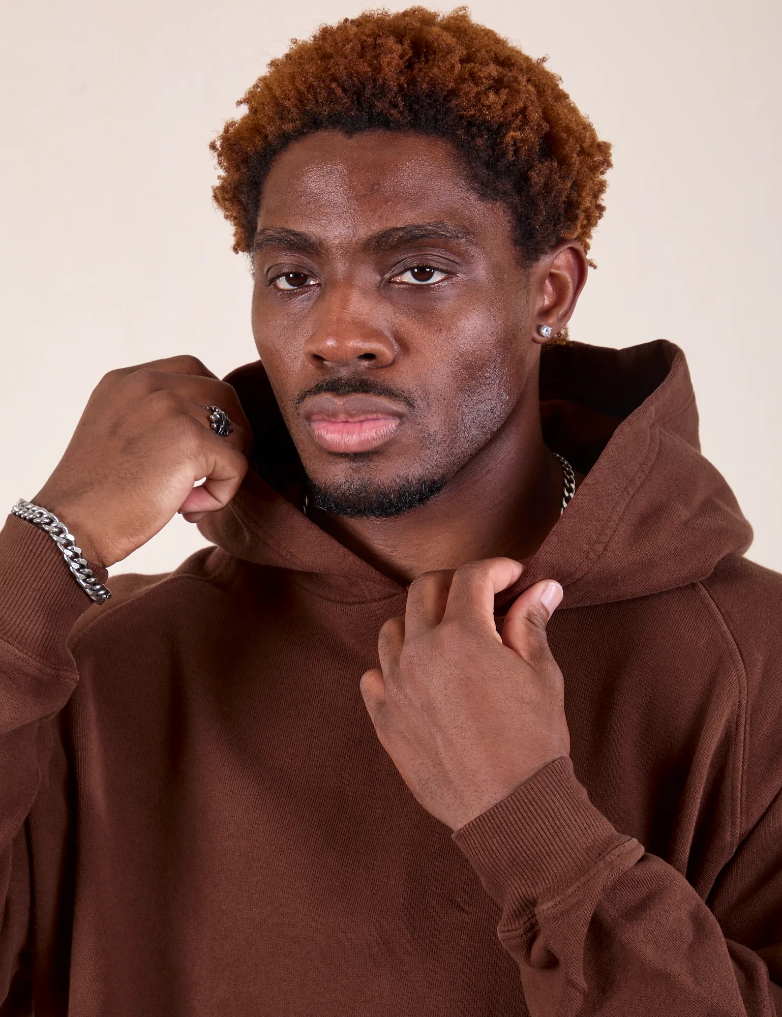 Oversized Hoodie - Fudgesicle Brown